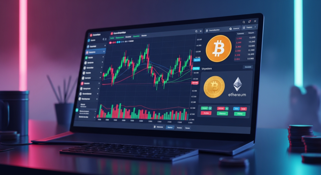 Crypto Trading Screen