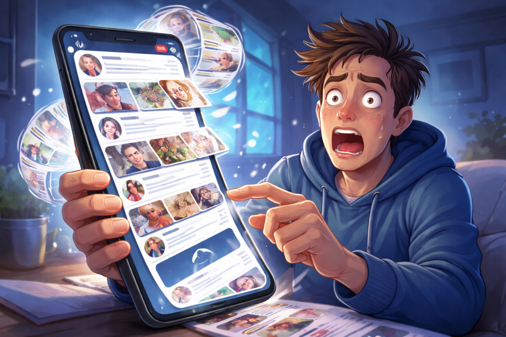 Endless Scrolling Trap