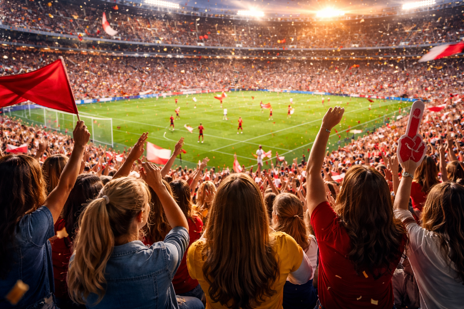 Female Athlete Action